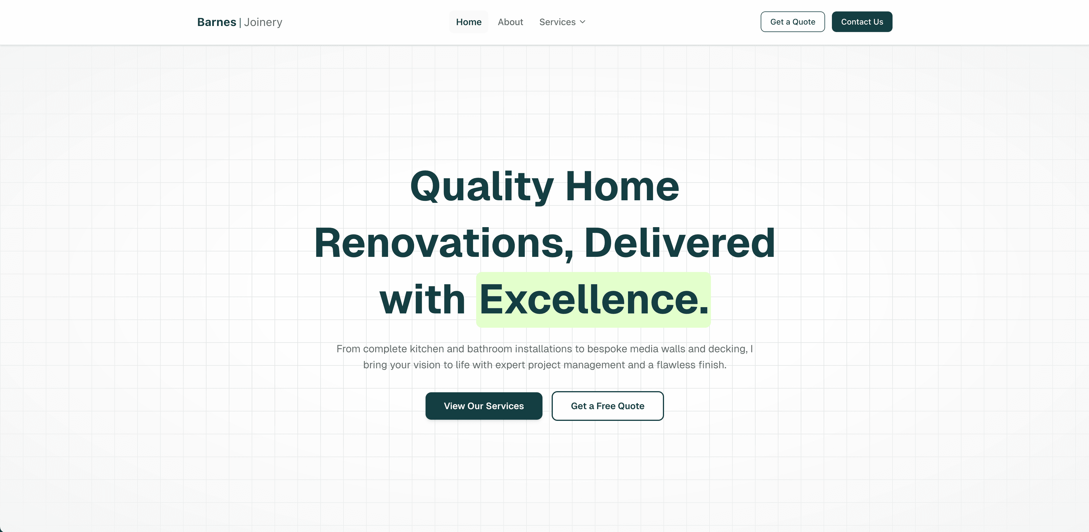 Barnes Joinery