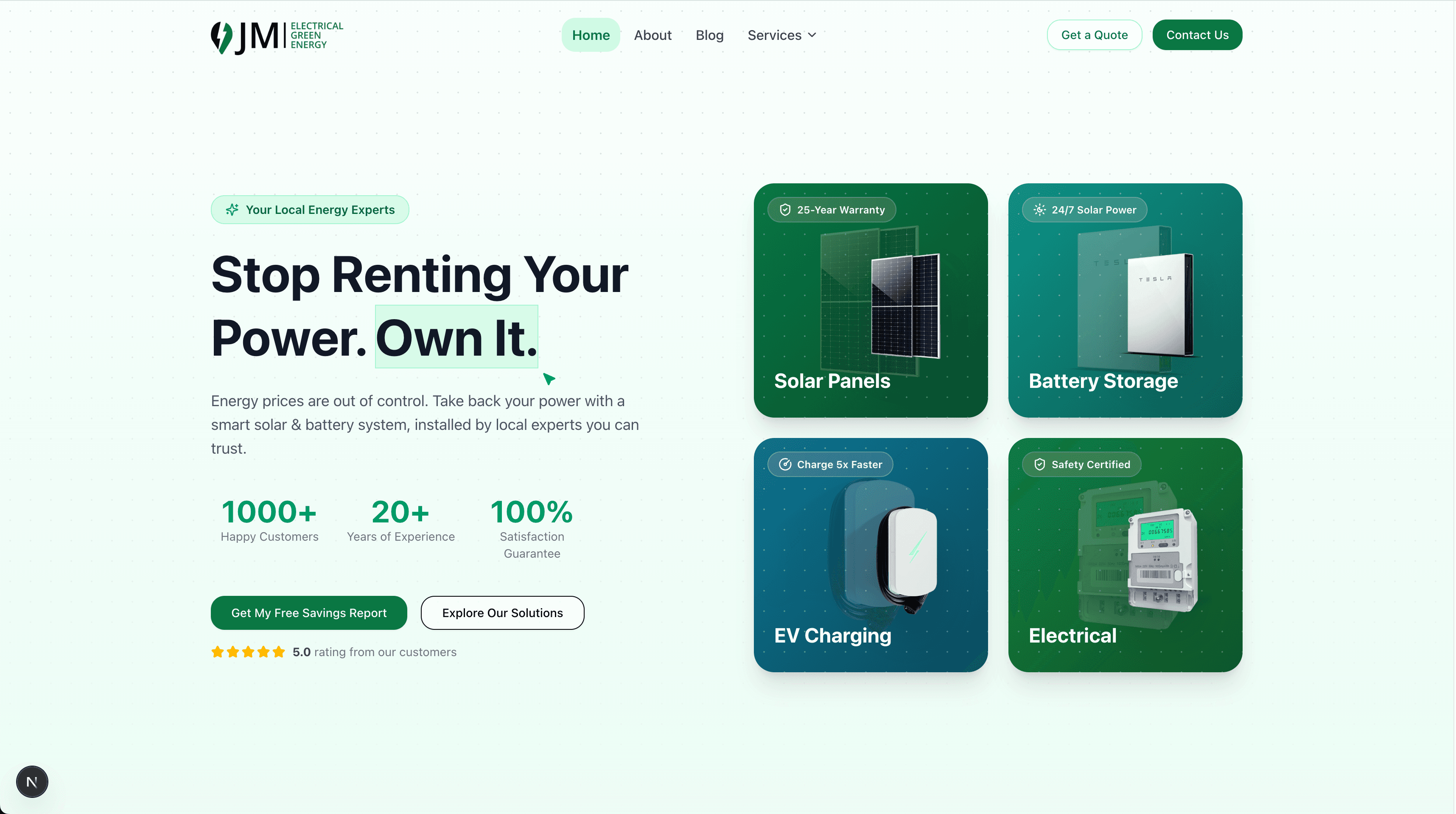 JME Green Energy case study image